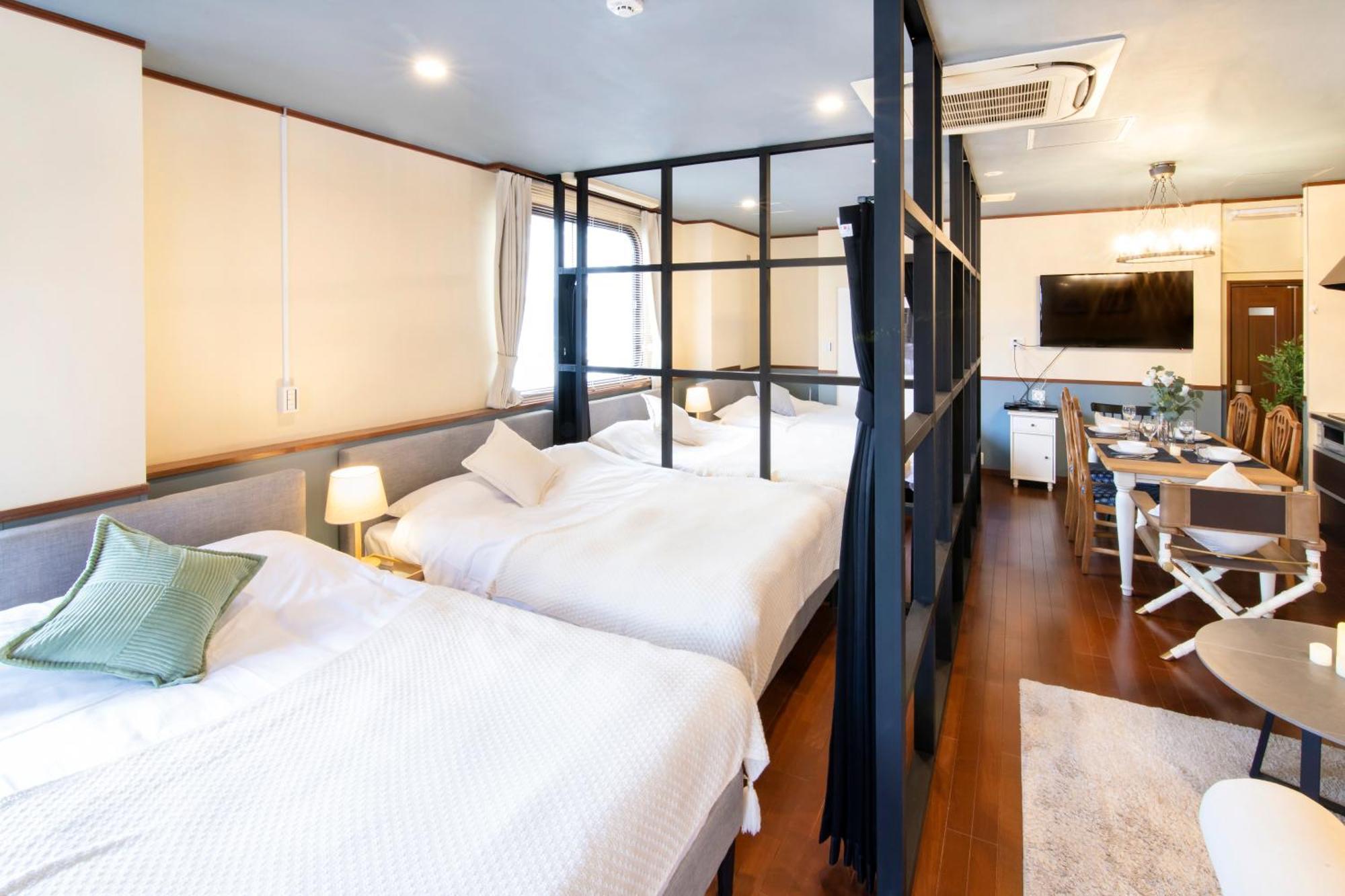 【5/24New Open】浅草徒歩3分/Max9名/無料駐車場/渋谷直通 Apartman Tokió Kültér fotó